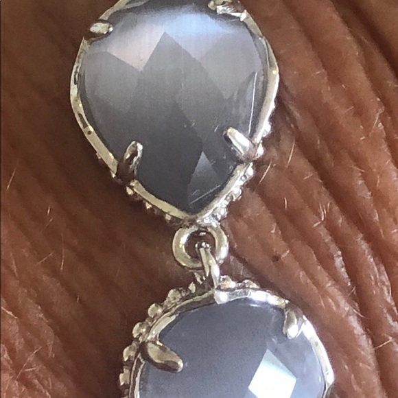 NWT Kendra Scott RARE & RETIRED Brynn Bracelet Slate & Silver So Beautiful! - Picture 12 of 14